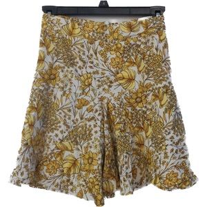 Lurelly floral yellow skirt XS #62